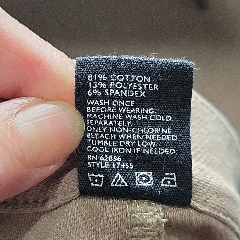 HUE Women's Khaki Leggings Size XL - Picture 10 of 10